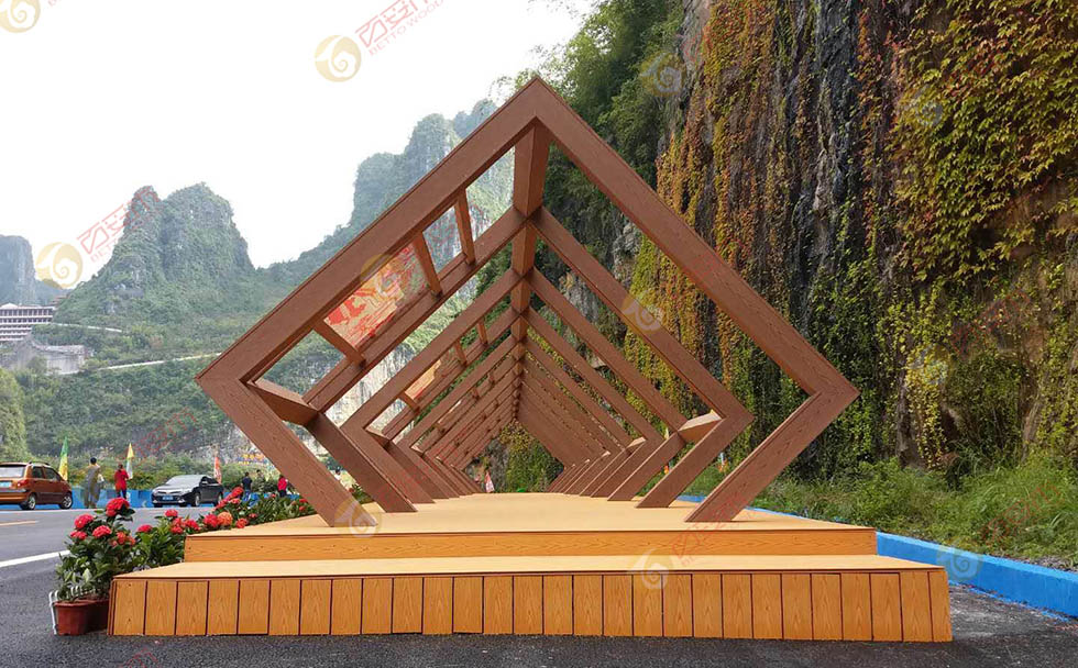 廣西弄拉廊架、棧道